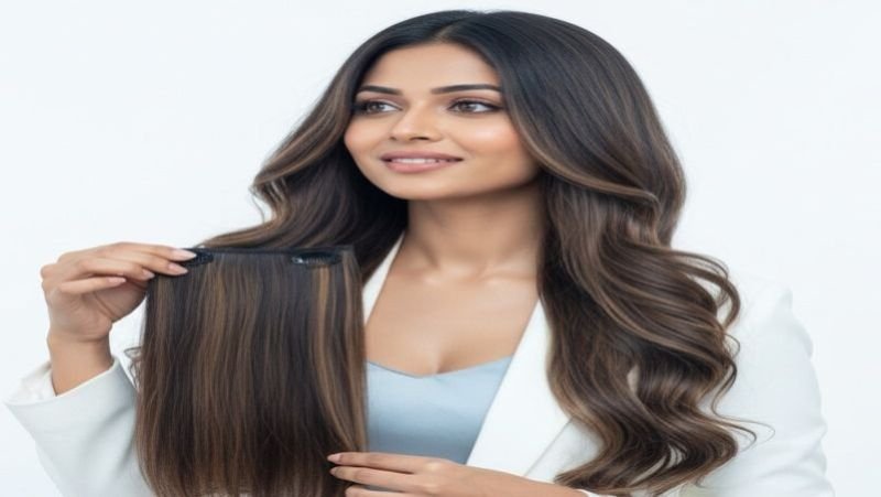 Clip On Hair Extensions.